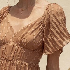 Bohme - Hallie Midi Dress in Camel